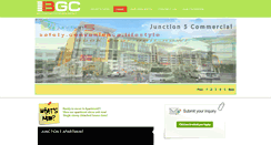 Desktop Screenshot of bgcconstruction.com.my